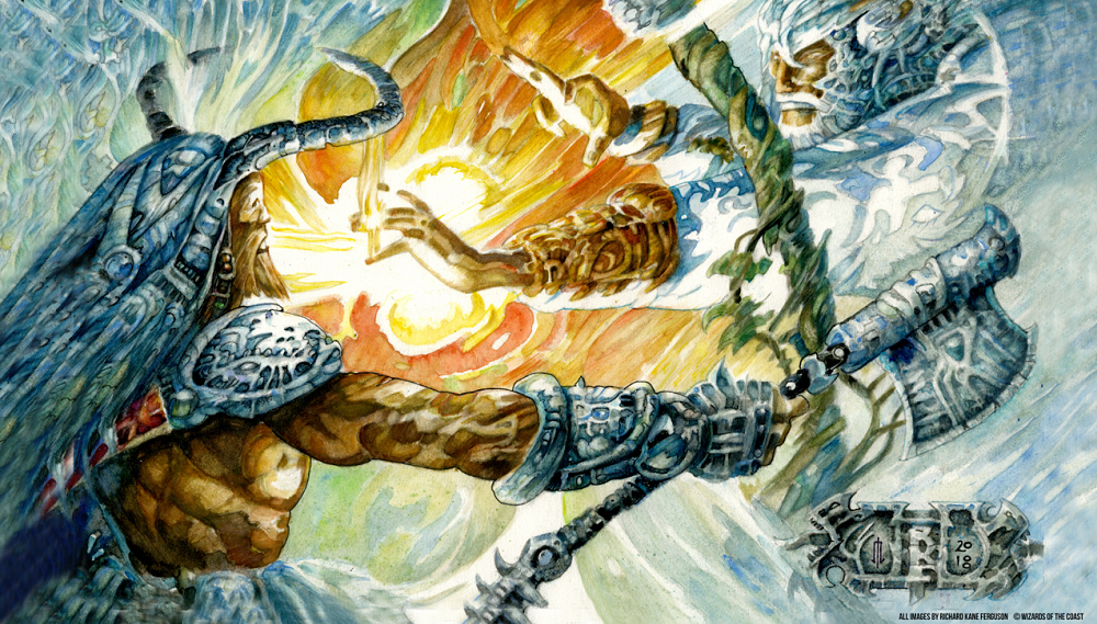 Richard Kane Ferguson Playmat Arcane Denail